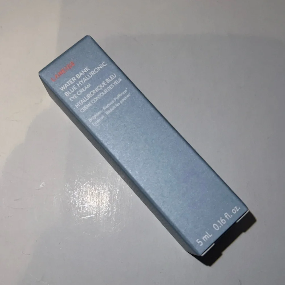 NEW Laneige Water Bank Blue Hyaluronic Eye Cream deluxe sample size